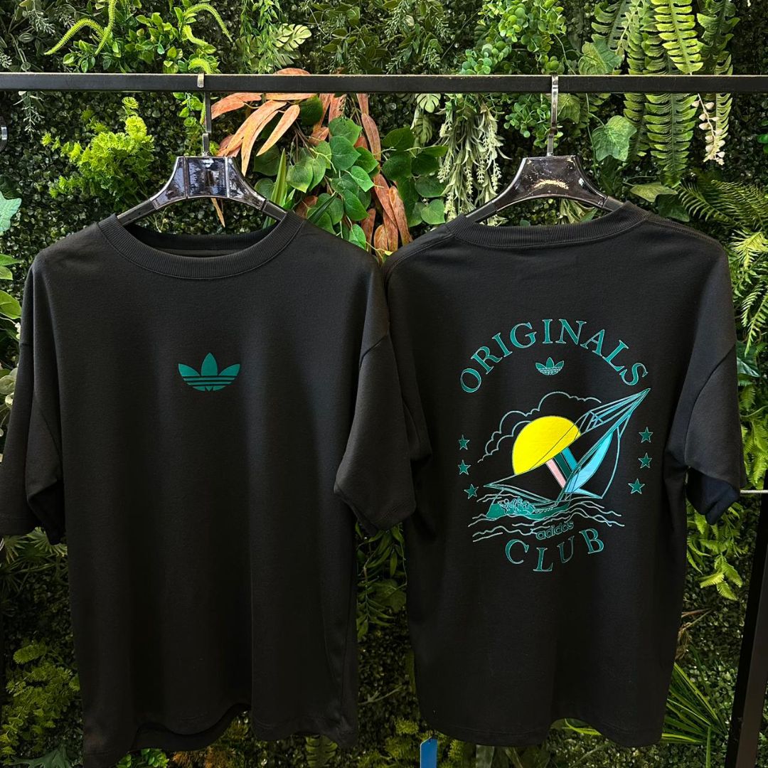 CAMISETA OVERSIZED ADIDAS 474 PRETA