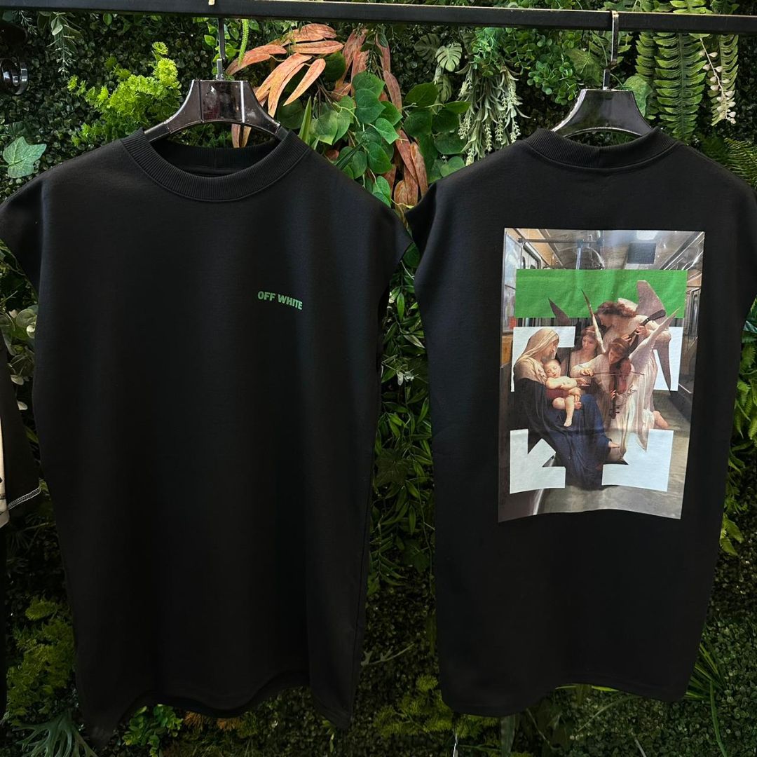 OVERSIZED REGATA OFF WHITE 479 PRETA