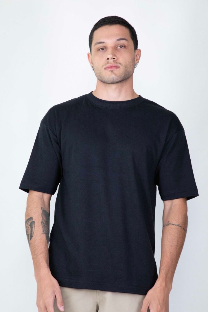 CAMISETA OVERSIZED LISA 524 PRETA