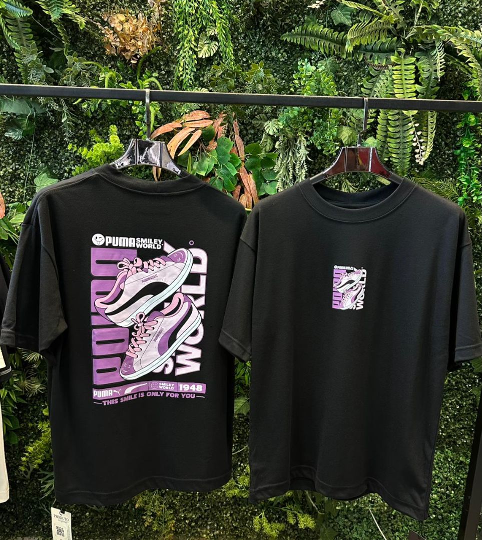 CAMISETA OVERSIZED PUMA 560 PRETA
