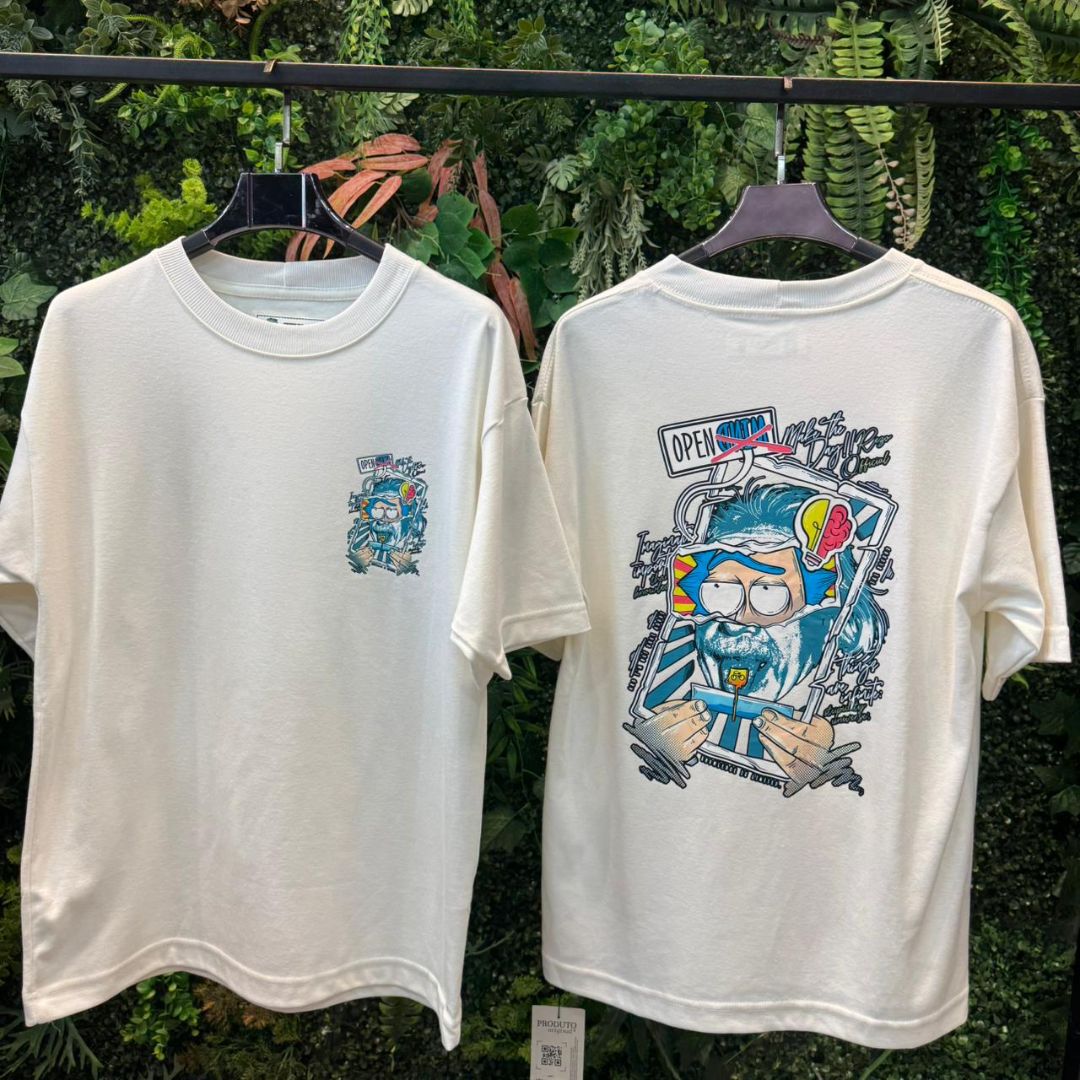 CAMISETA OVERSIZED RICK 609 OFF
