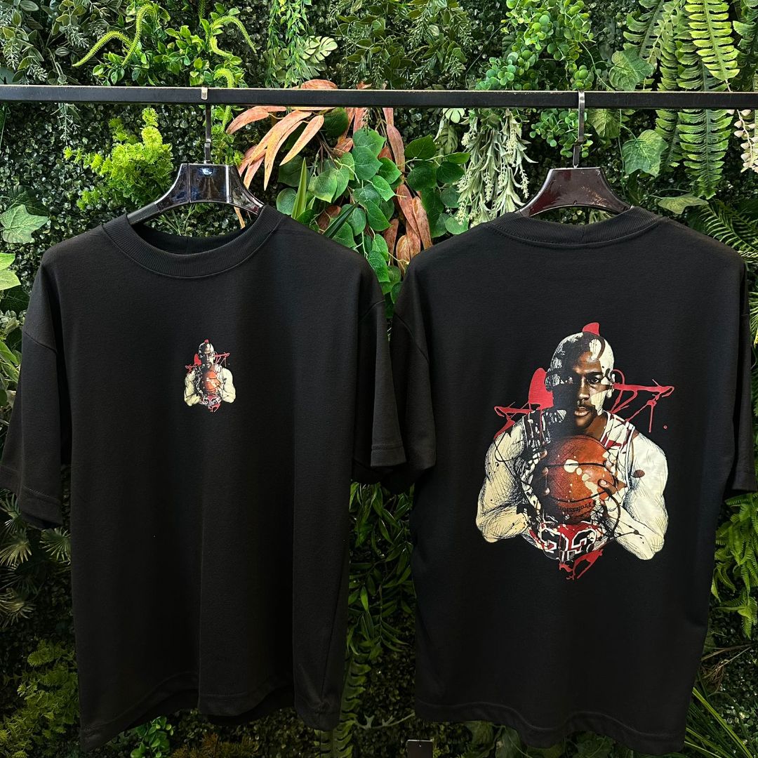 CAMISETA OVERSIZED JORDAN 655 PRETA