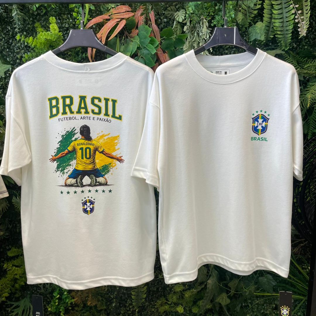 CAMISETA OVERSIZED BRASIL 693 OFF