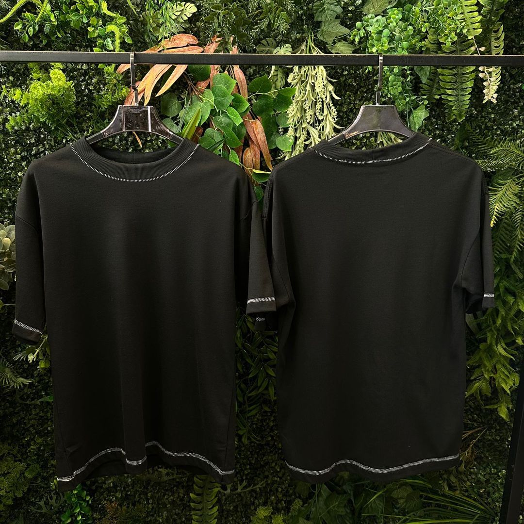 CAMISETA OVERSIZED LISA 711 PRETA