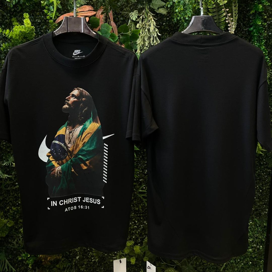 CAMISETA OVERSIZED BRASIL 732 PRETA