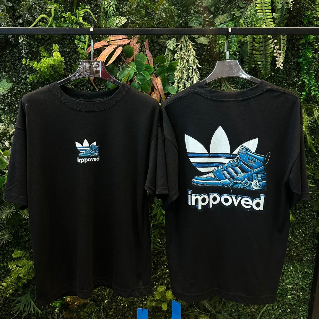 CAMISETA OVERSIZED ADIDAS 736 PRETA