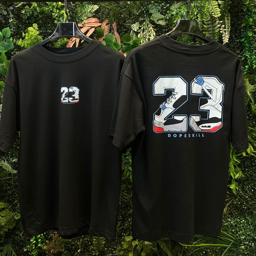 CAMISETA OVERSIZED DOPESKELL 747 PRETA