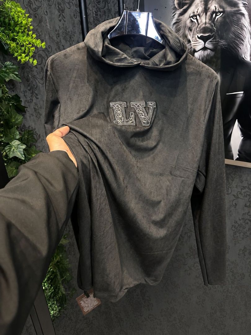 BLUSA MANGA LONGA LV 751 PRETA