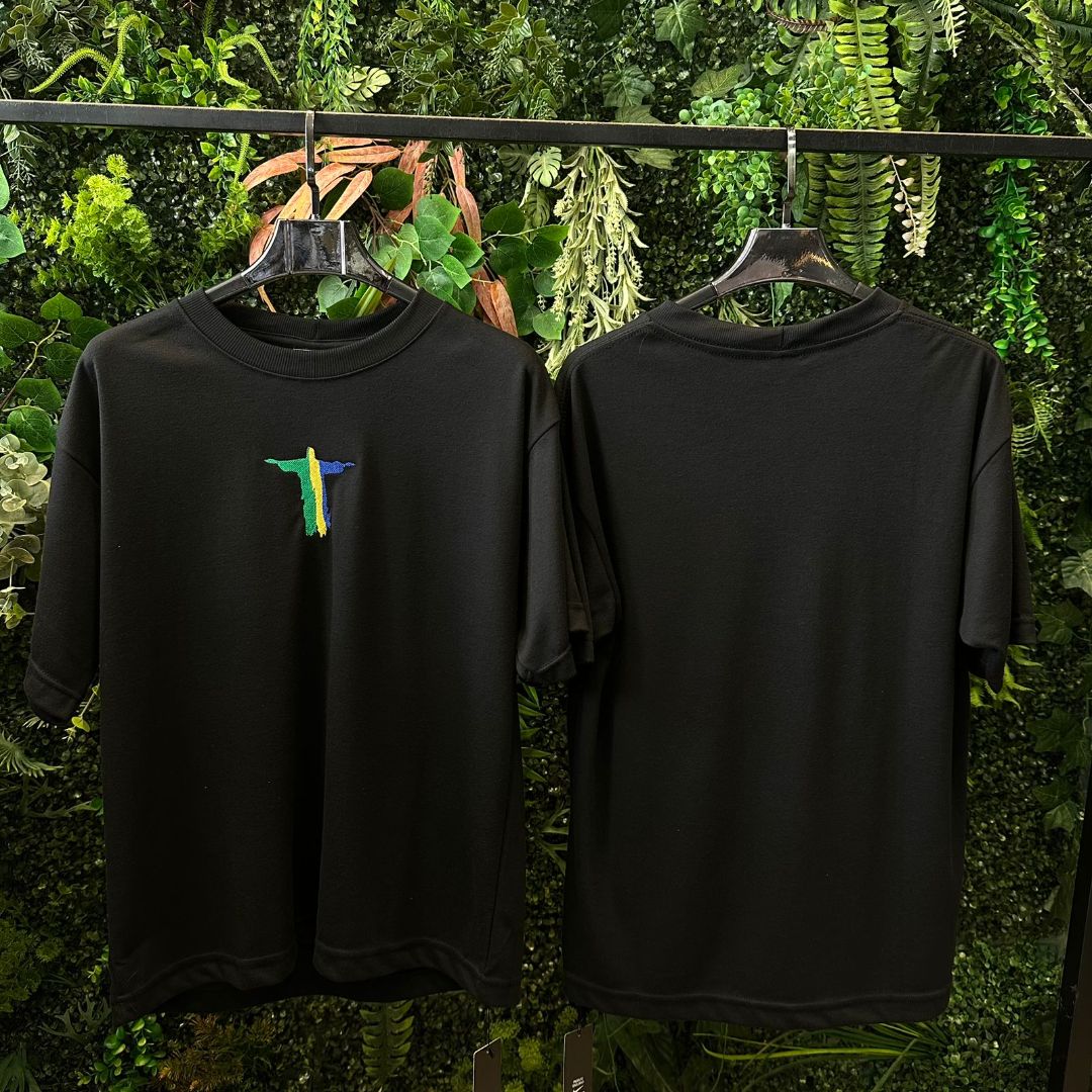 CAMISETA OVERSIZED BRASIL 760 PRETA