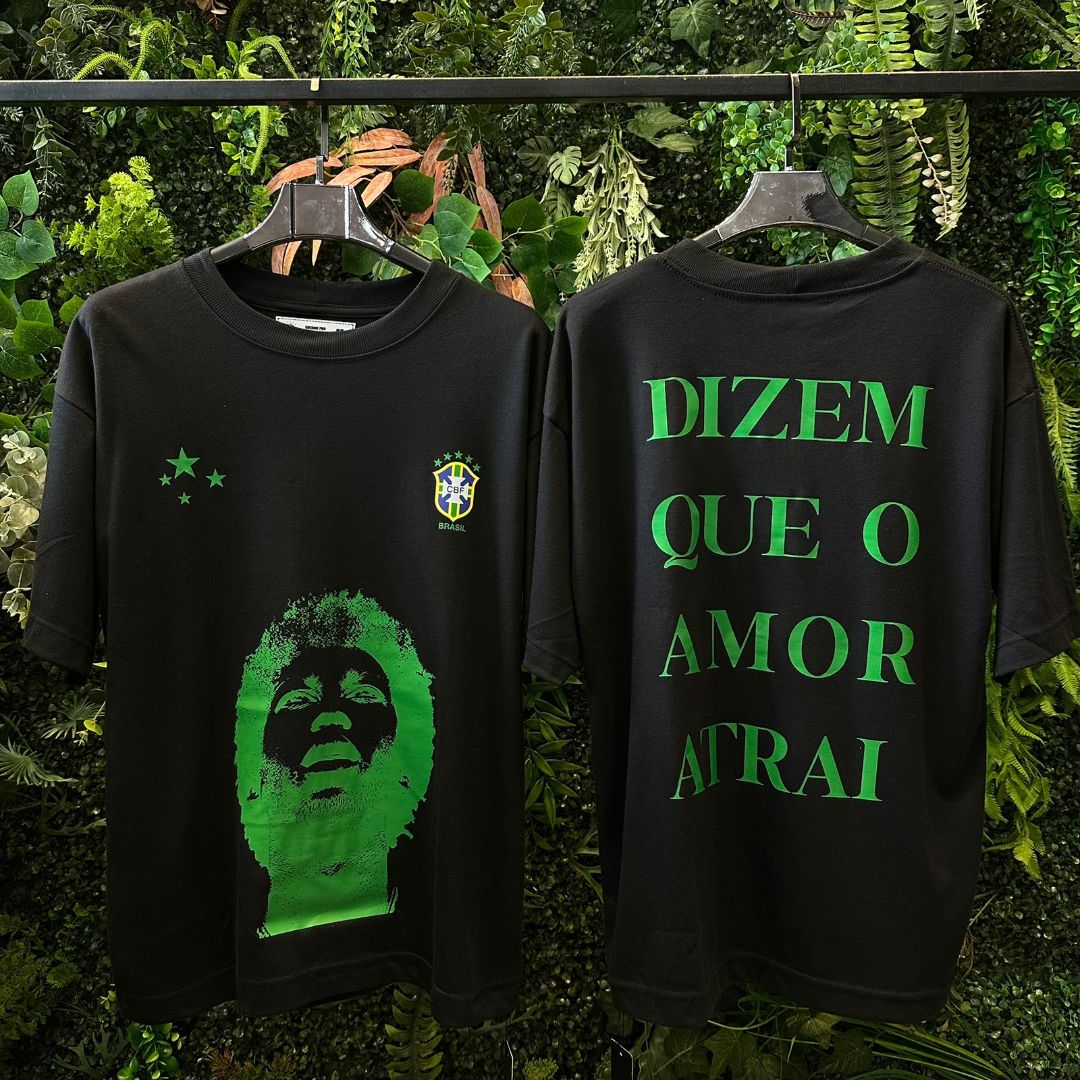 CAMISETA OVERSIZED BRASIL 777 PRETA