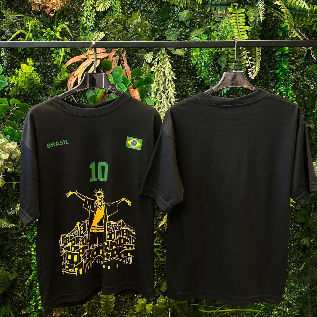 CAMISETA OVERSIZED BRASIL 806 PRETO