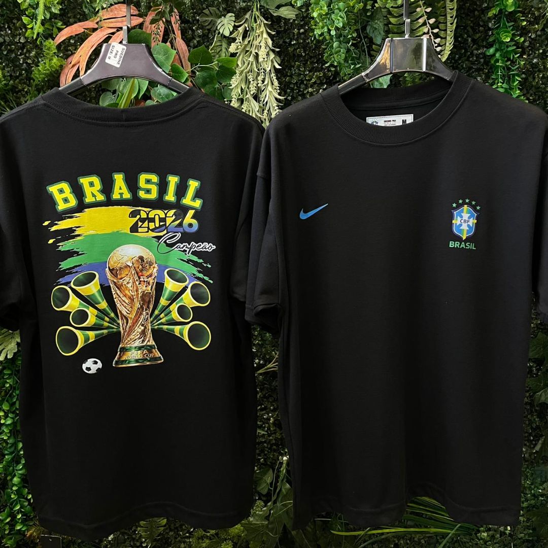 CAMISETA OVERSIZED BRASIL 811 PRETA