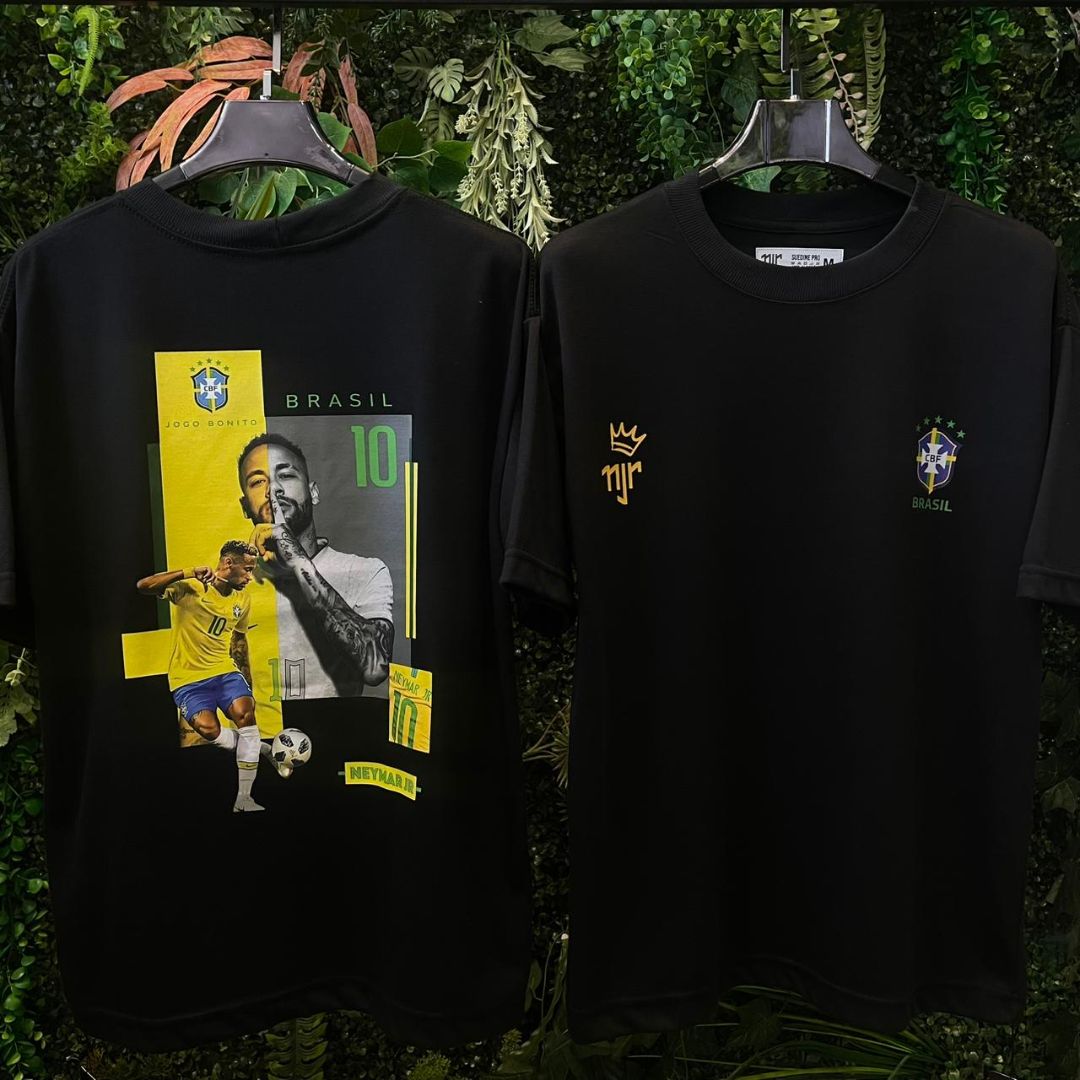 CAMISETA OVERSIZED NEYMAR 820 PRETA