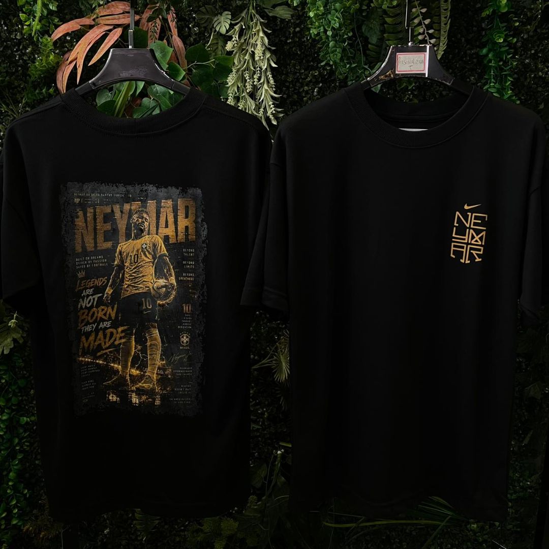 CAMISETA OVERSIZED NEYMAR 840 PRETA