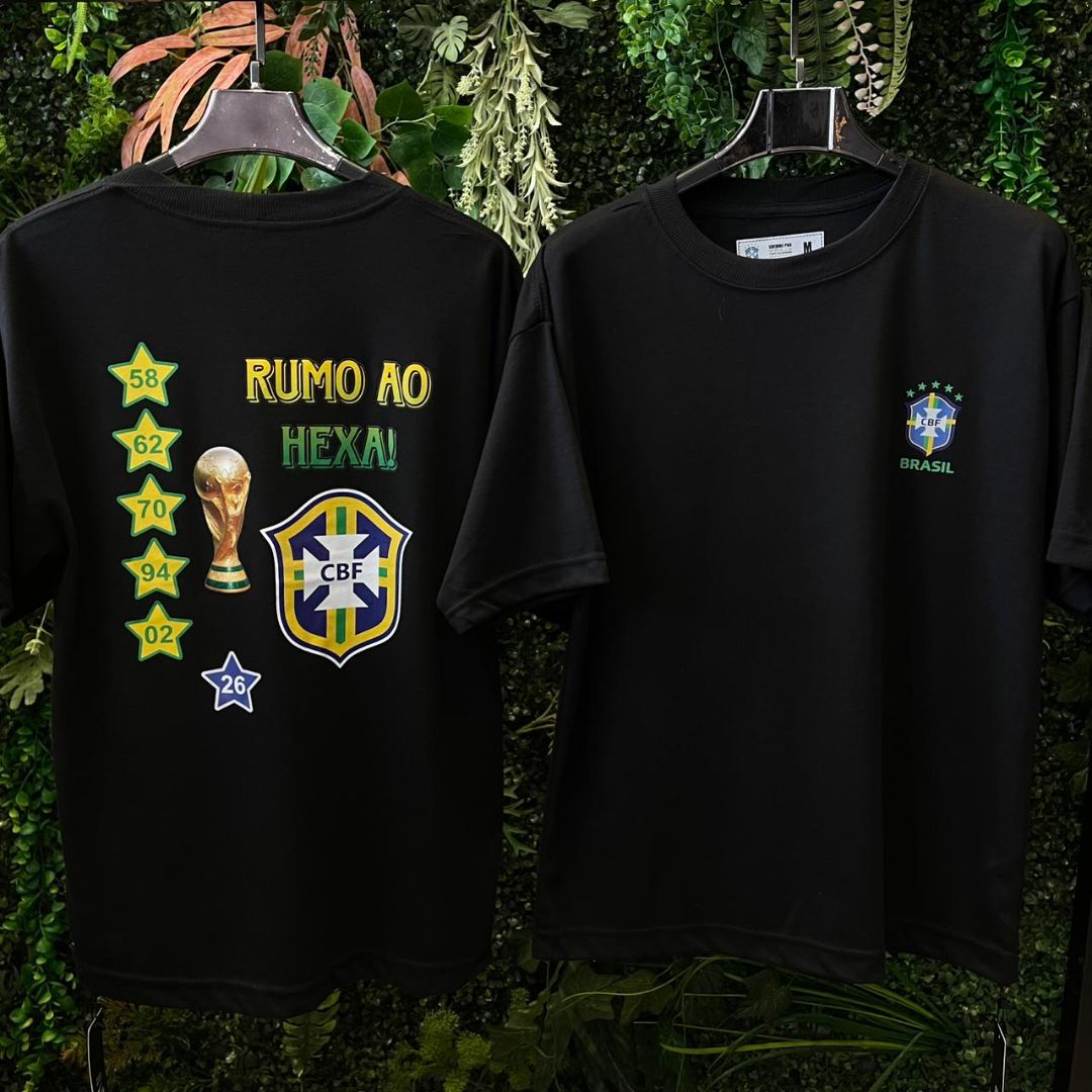CAMISETA OVERSIZED BRASIL 848 PRETA