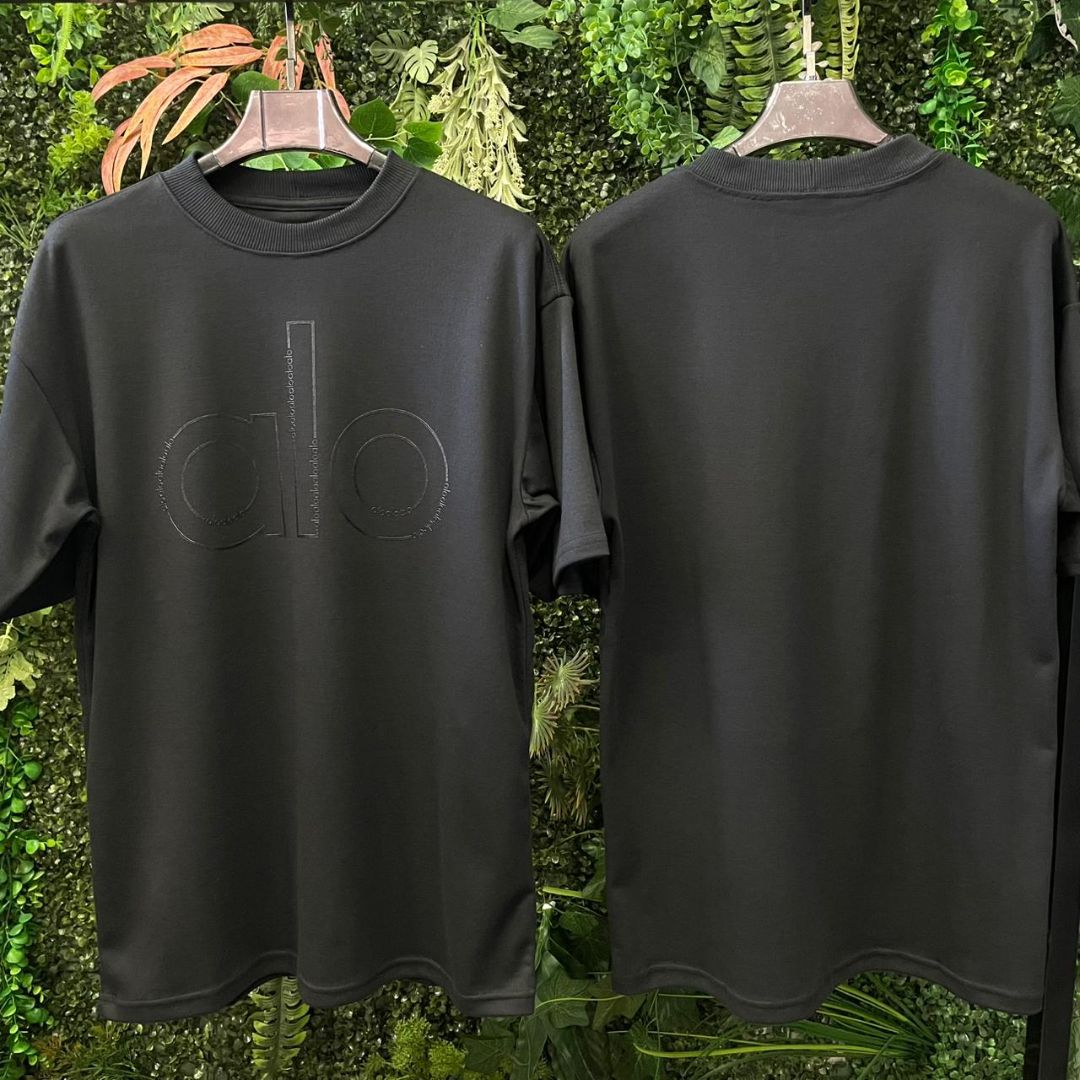 CAMISETA OVERSIZED ALO 859 PRETA