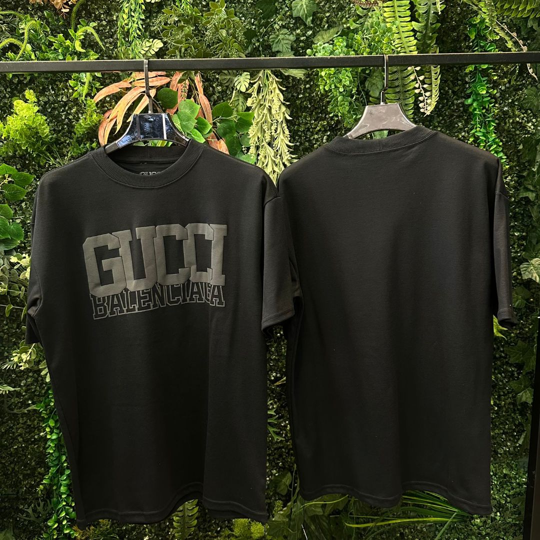 CAMISETA OVERSIZED GUCCI 860 PRETA