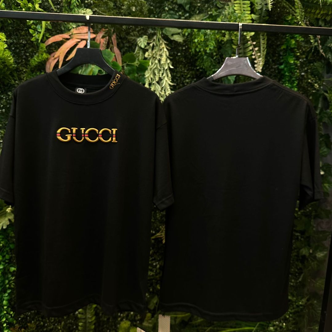 CAMISETA OVERSIZED GUCCI 878 PRETA