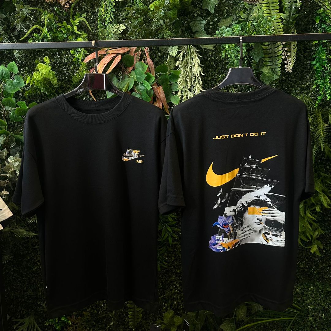 CAMISETAS OVERSIZE NIKE 911 PRETO
