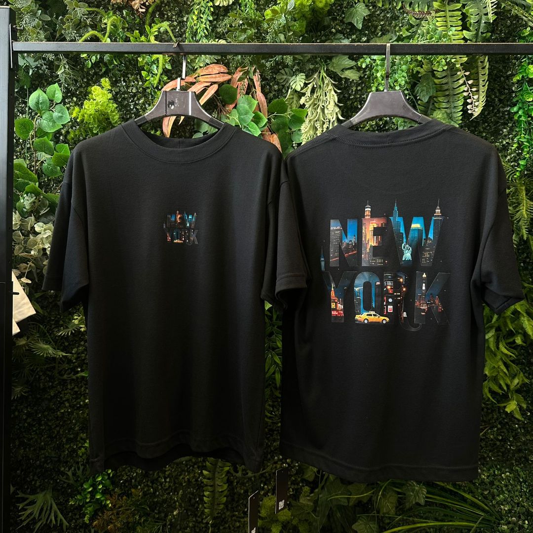 CAMISETAS OVERSIZE NEW YORK 912 PRETO