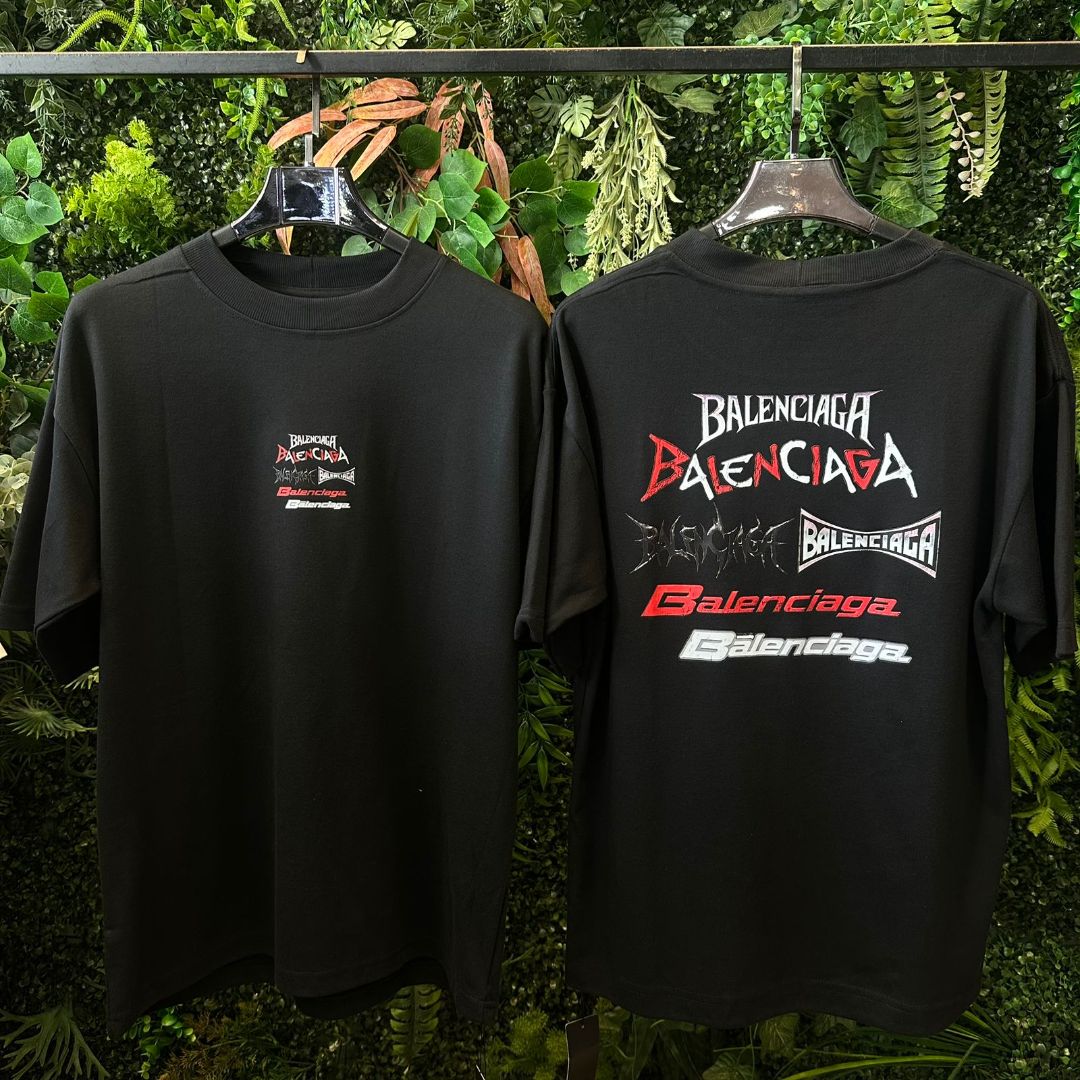 CAMISETA OVERSIZE BALENCIAGA 916 PRETO