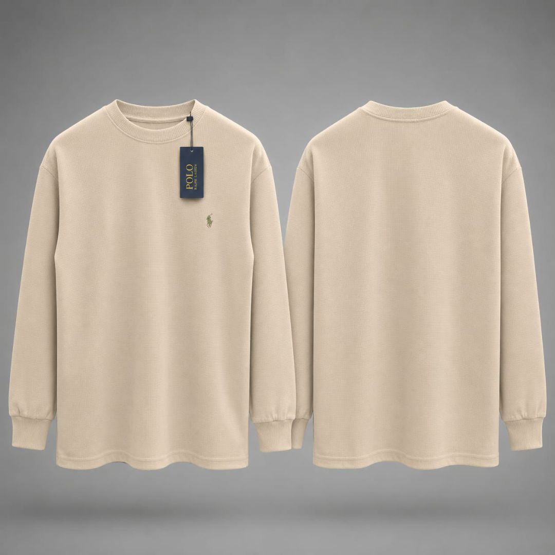 BLUSA MANGA LONGA POLO 921 BEGE