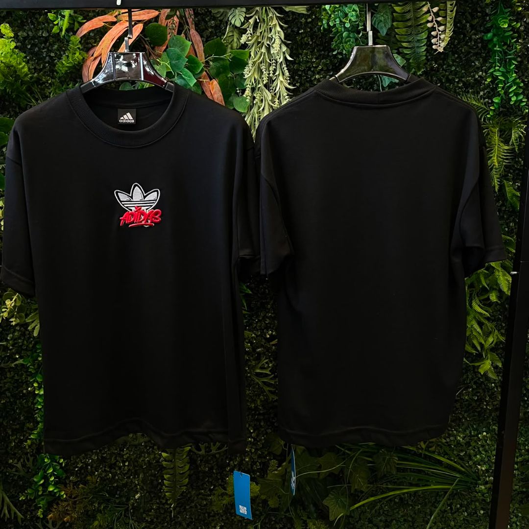 CAMISETAS OVERSIZED ADIDAS 928 PRETA