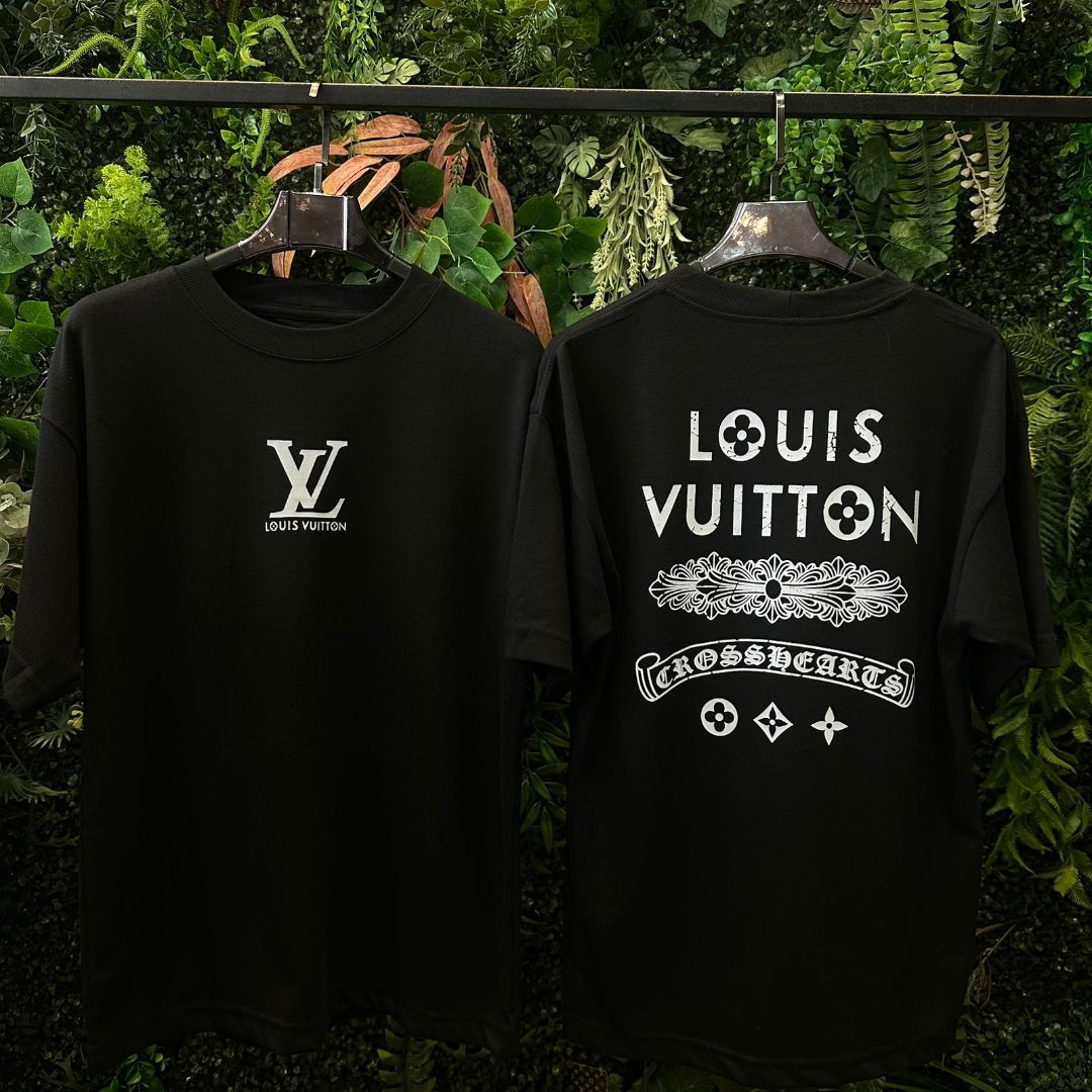 CAMISETAS OVERSIZED LV 932 PRETA