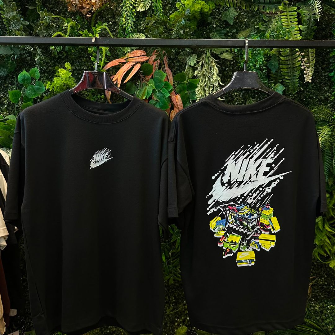 CAMISETAS OVERSIZE NIKE 951 PRETO