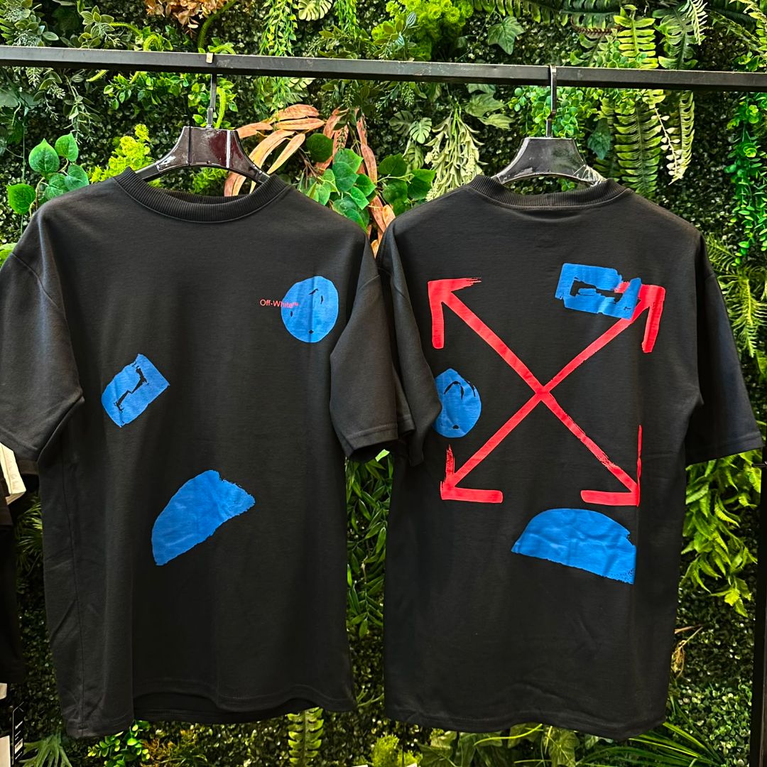 CAMISETAS OVERSIZE OFF WHITE 953 PRETO