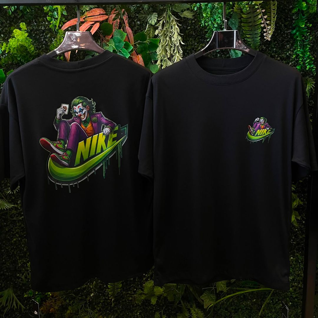 CAMISETAS OVERSIZED CORINGA 956 PRETA