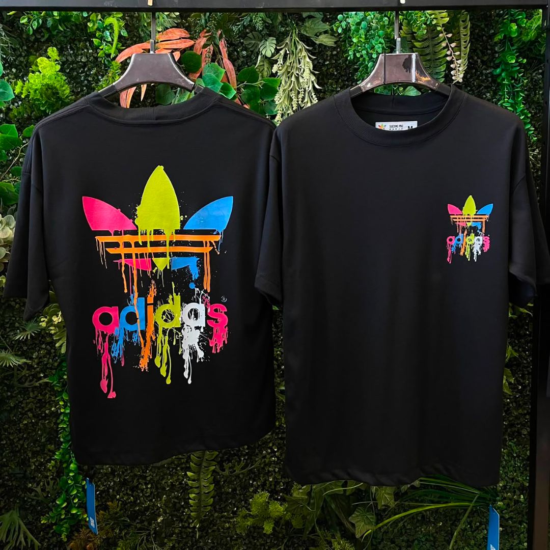 CAMISETAS OVERSIZED ADIDAS 963 PRETA