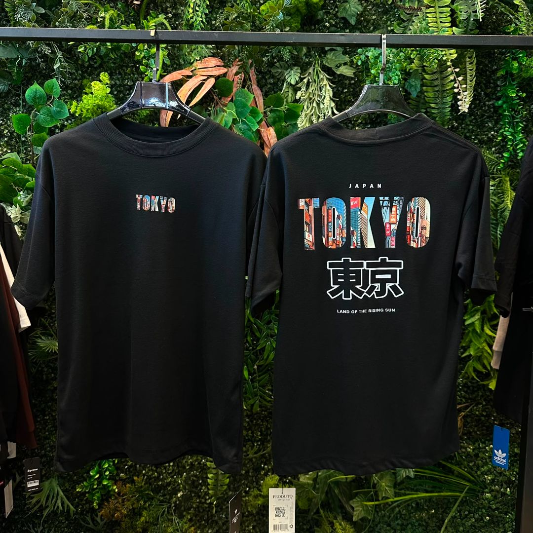 CAMISETAS OVERSIZE TÓKIO 965 PRETO