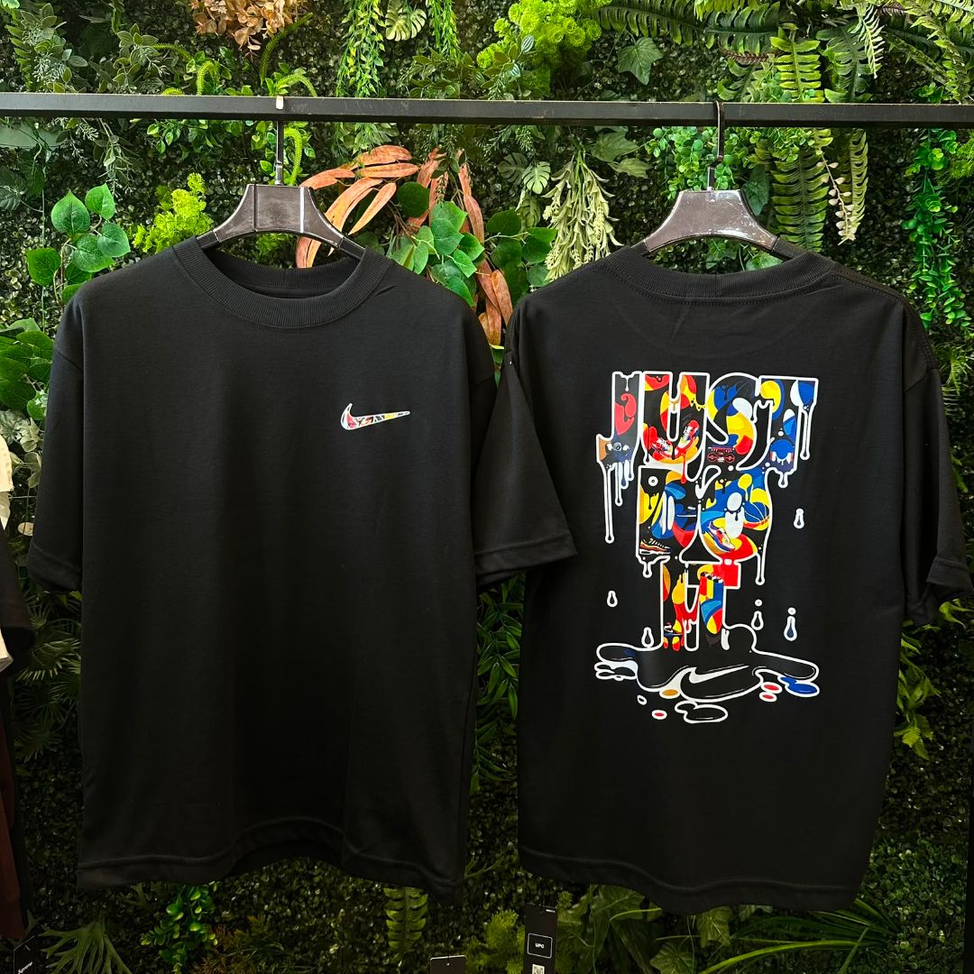 CAMISETAS OVERSIZE NIKE 966 PRETO