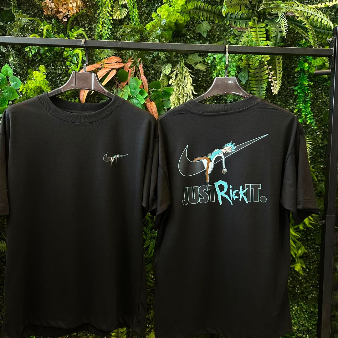 CAMISETAS OVERSIZE NIKE 972 PRETO