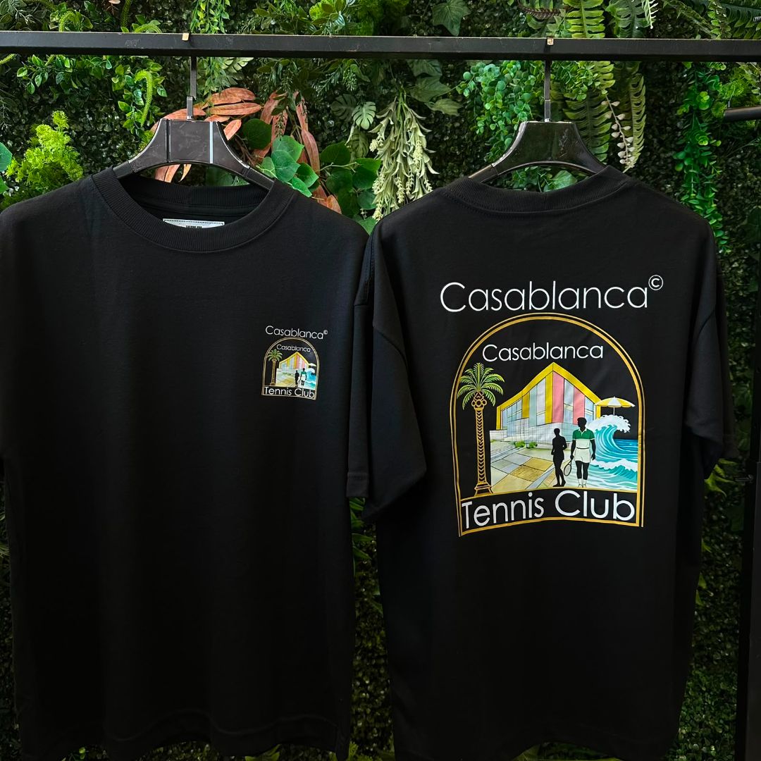 CAMISETAS OVERSIZE CASA BLANCA 973 PRETO