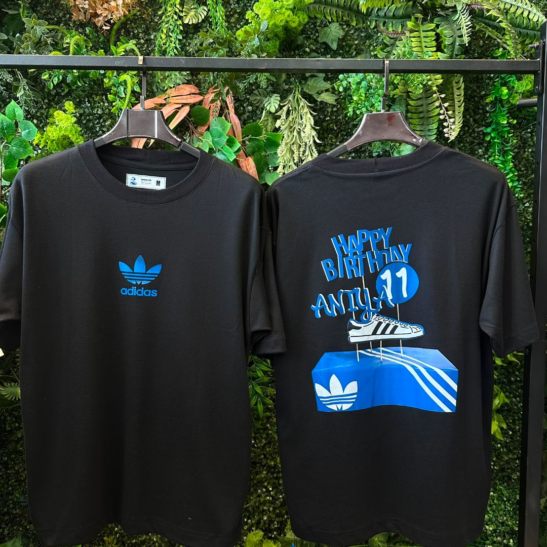 CAMISETAS OVERSIZE ADIDAS 974 PRETO
