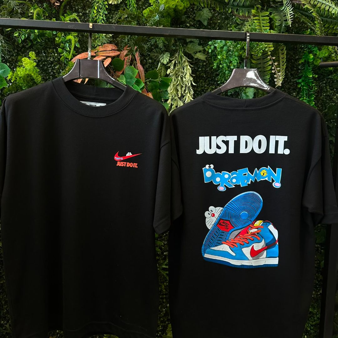 CAMISETAS OVERSIZE NIKE 979 PRETO