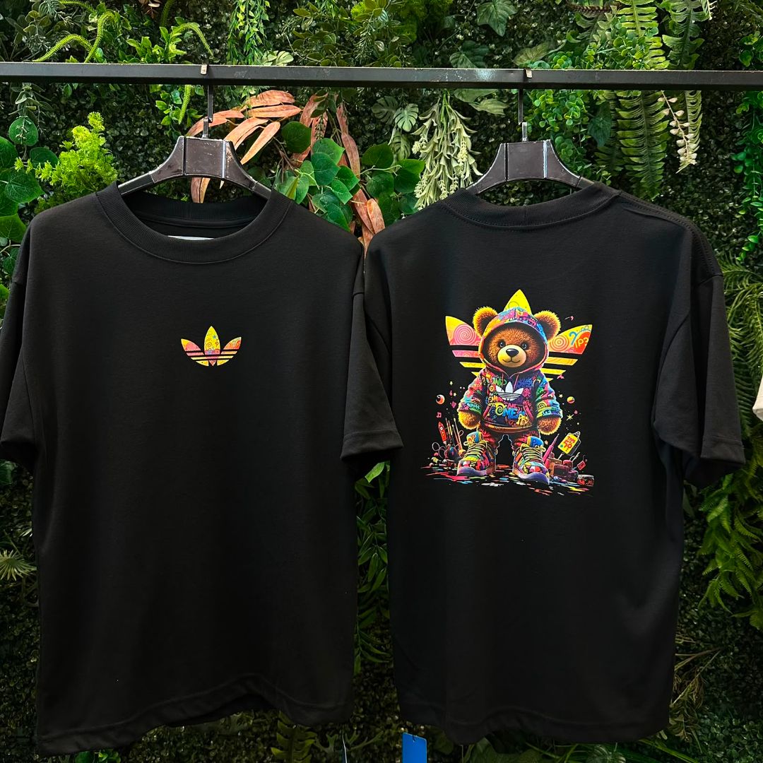 CAMISETAS OVERSIZED ADIDAS 986 PRETO