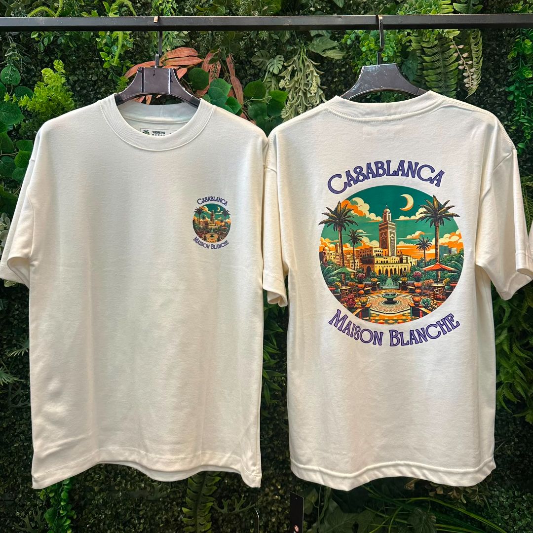 CAMISETAS OVERSIZED CASA BLANCA 987 OFF