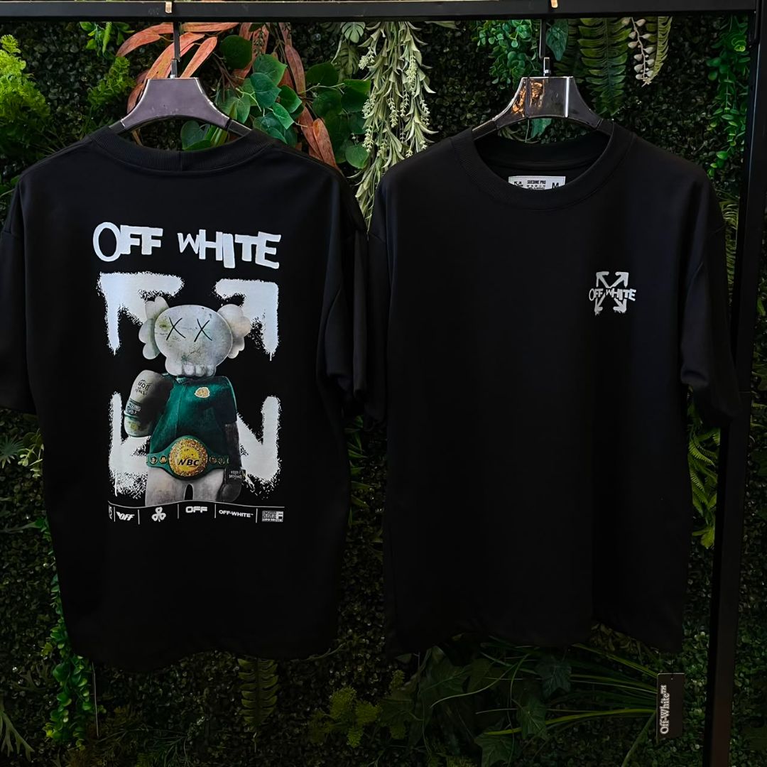 CAMISETAS OVERSIZE OFF WHITE 995 PRETO
