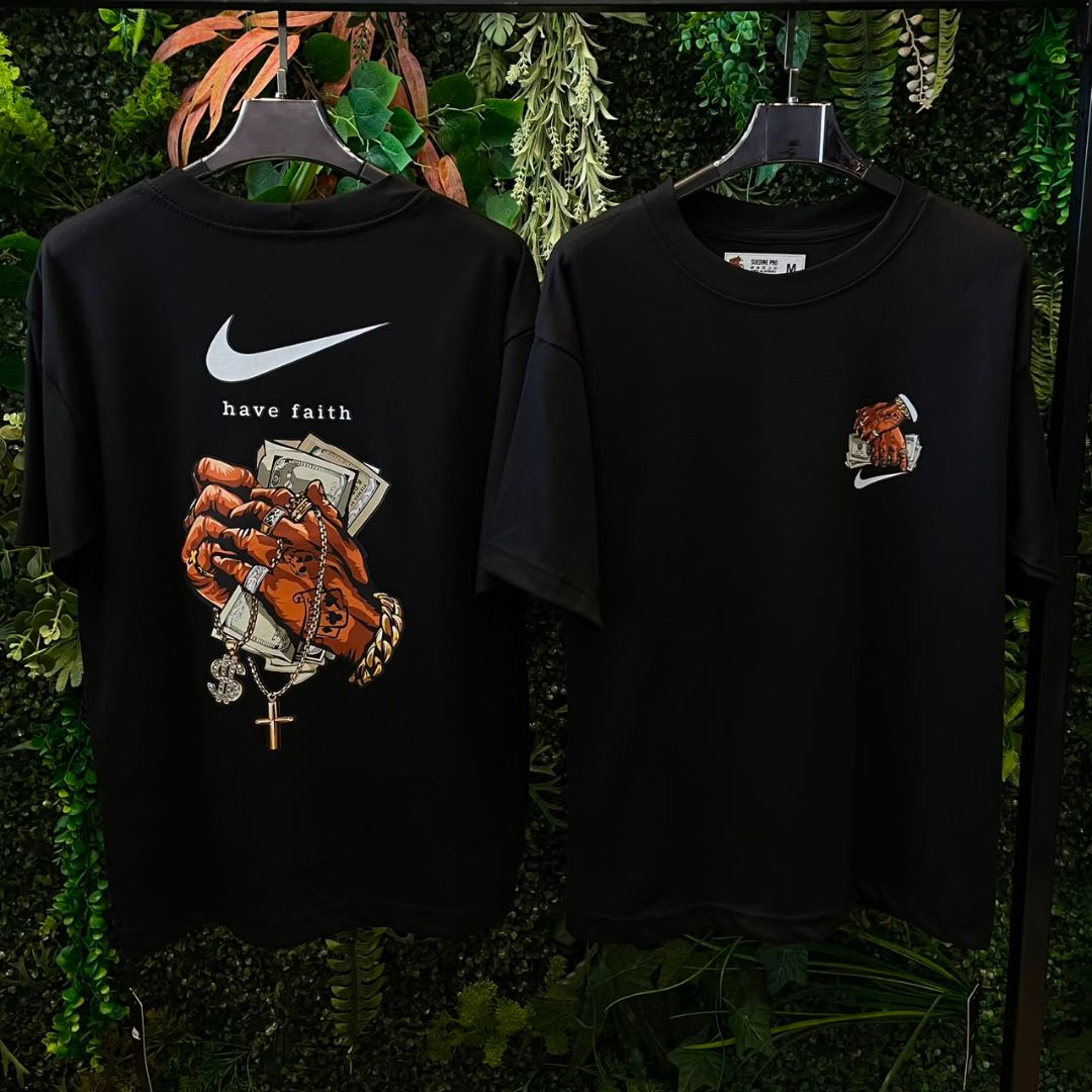 CAMISETAS OVERSIZE NIKE 997 PRETO