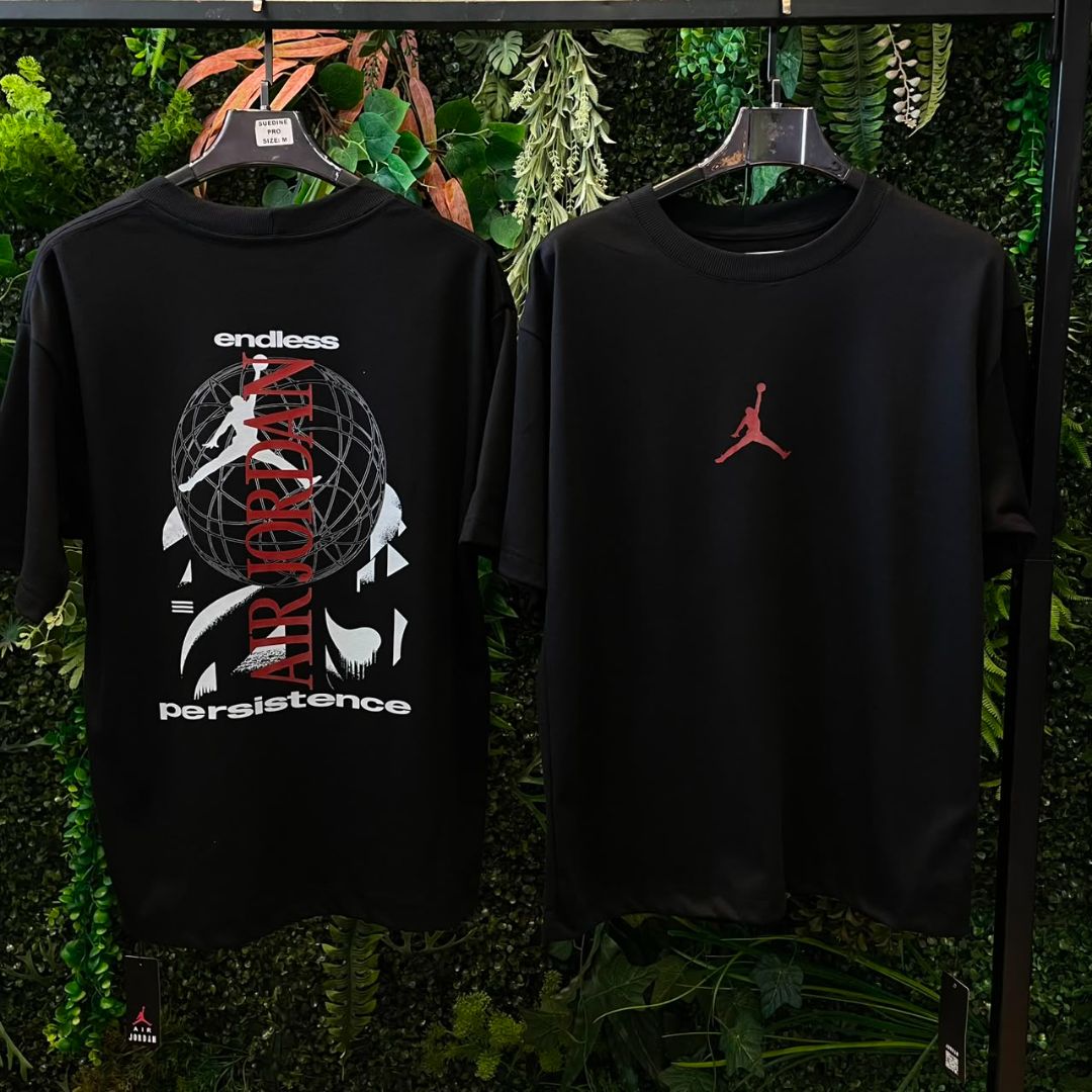 CAMISETAS OVERSIZE NIKE JORDAN 998 PRETO