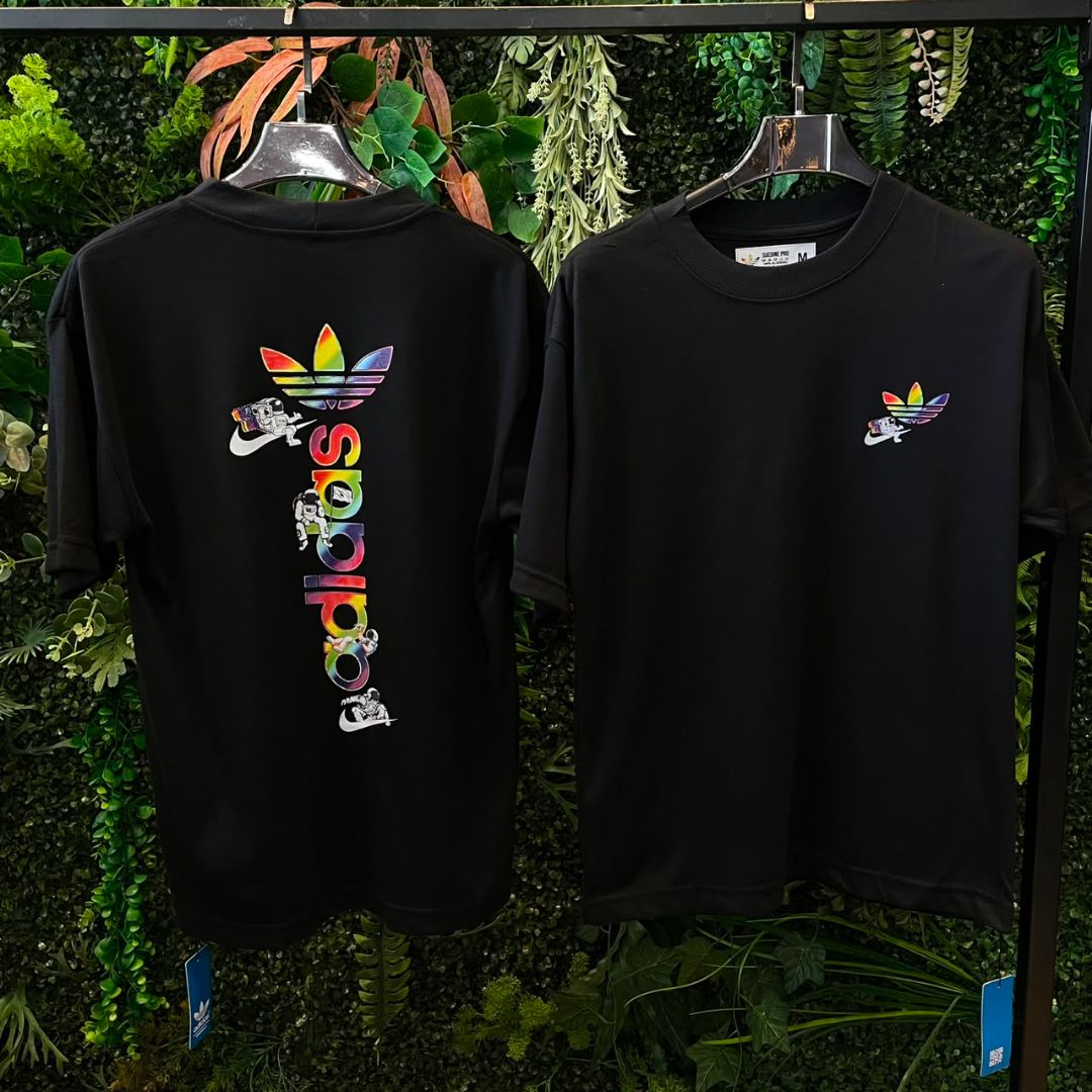 CAMISETAS OVERSIZE ADIDAS 1005 PRETO