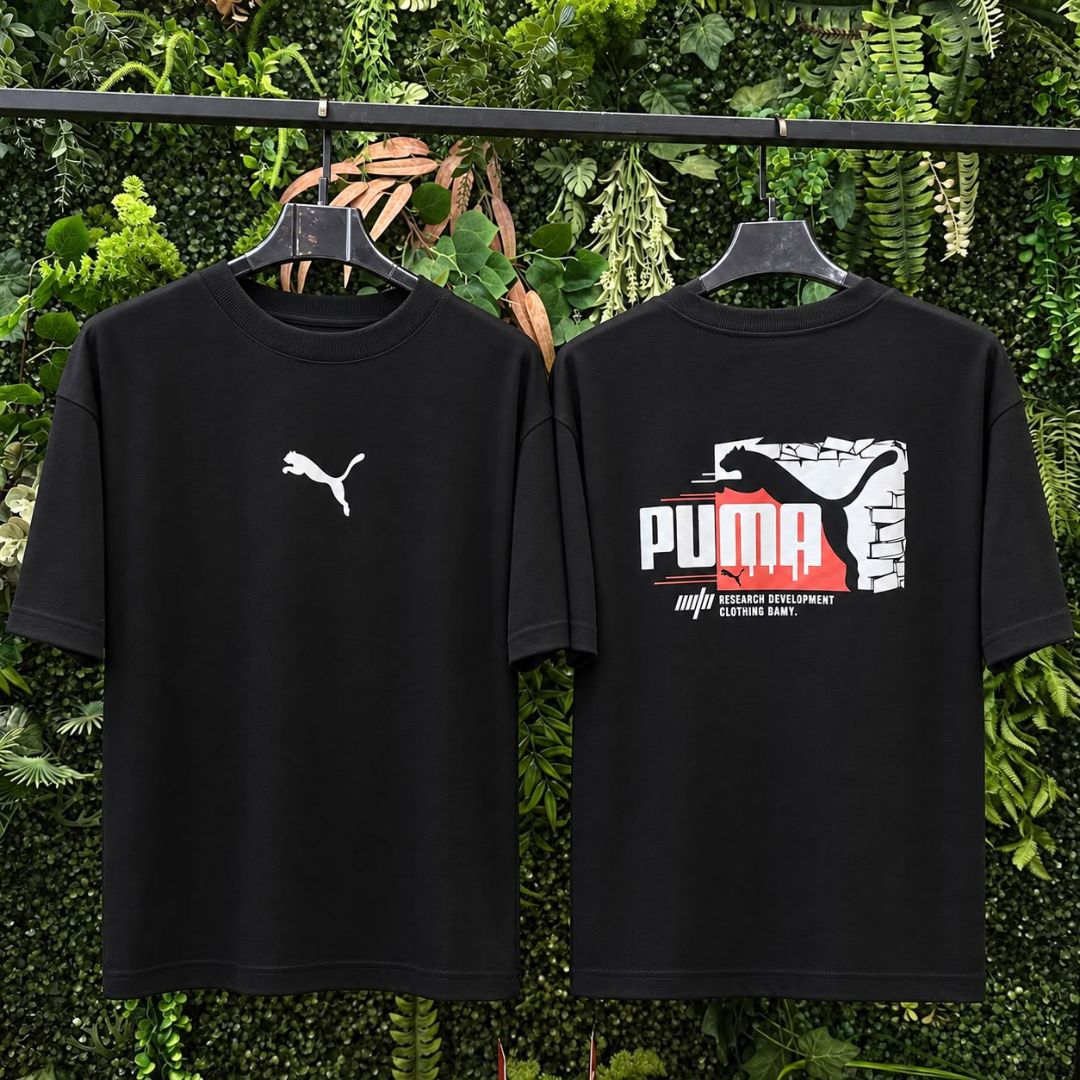 CAMISETA OVERSIZED PUMA 1093 PRETO