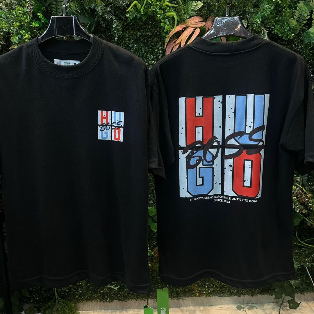CAMISETA OVERSIZED BOSS 432 PRETA