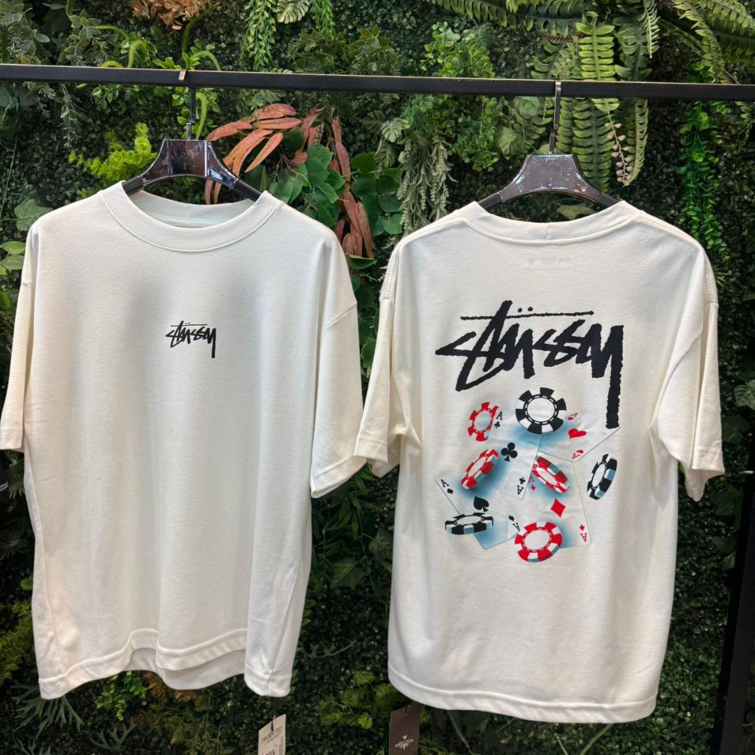 CAMISETA OVERSIZED STUSSY 607 OFF