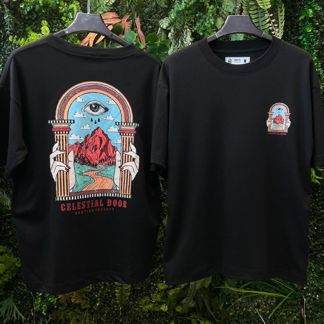 CAMISETA OVERSIZED CASA BLANCA PRETO 615