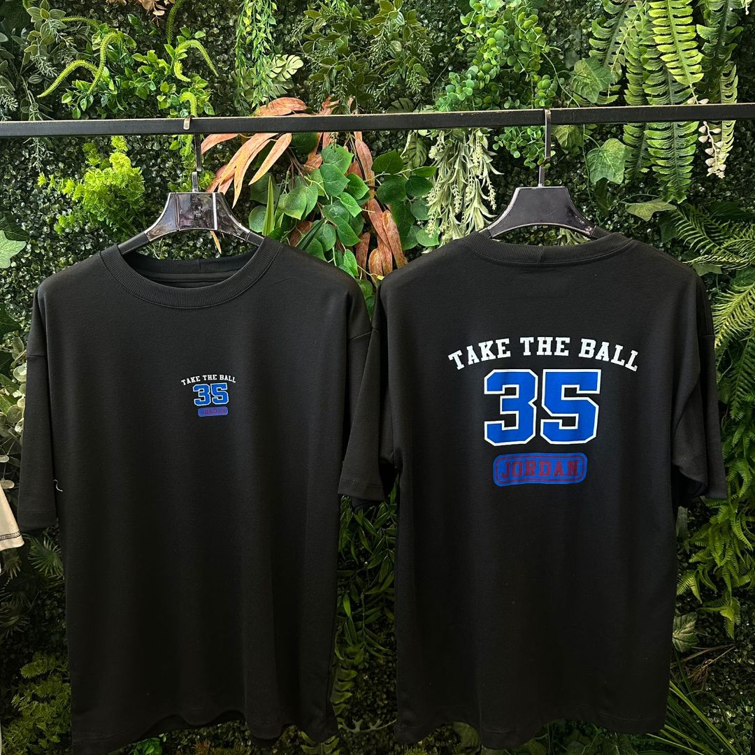 CAMISETA OVERSIZED JORDAN 675 PRETA