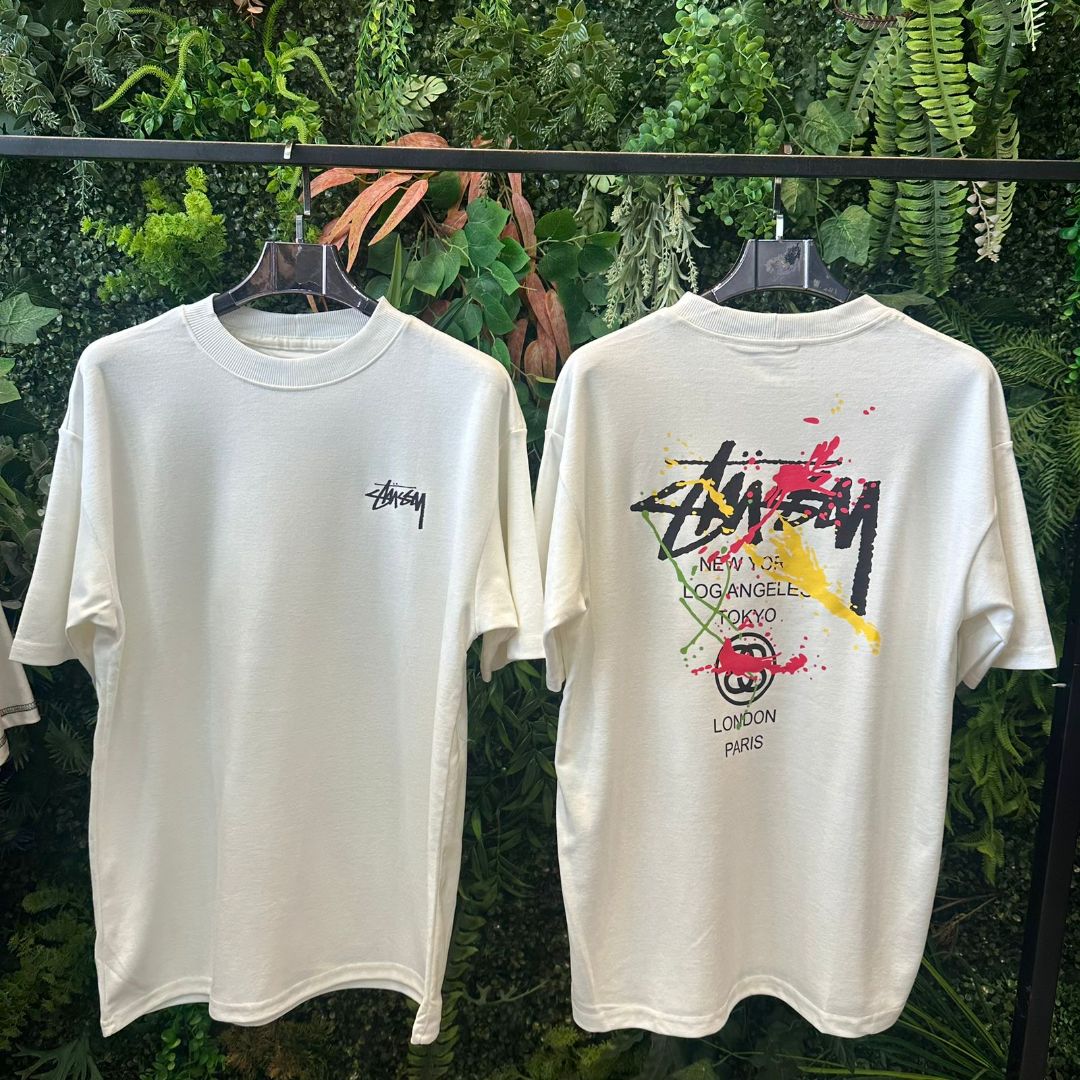 CAMISETA OVERSIZED STUSSY 672 OFF